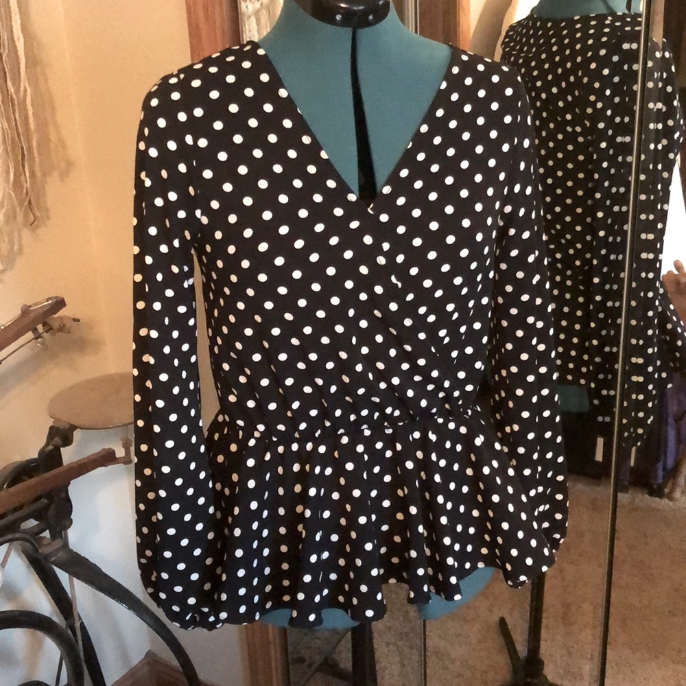 EUC black blouse